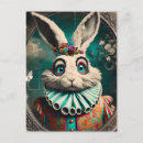 Suche nach weißer hase postkarten Vintage