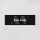 Suche nach monogramm mini visitenkarten Elegant