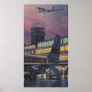 Suche nach flughafen poster Retro