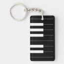 Suche nach piano schlüsselanhänger Schwarz weiß