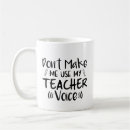 Suche nach meine lehrerstimme tassen Für lehrer