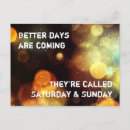 Suche nach wochentage postkarten Jede person