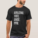 Suche nach 24 hochzeitstag tshirts Seit 1998