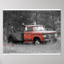 Suche nach roter lkw poster Vintag