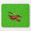 Suche nach rotes flugzeug mousepads Grün