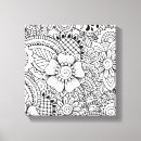 Suche nach blume mandala leinwandbilder Zendoodle