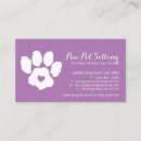 Suche nach lila herz visitenkarten Hund