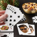 Suche nach lustige gesichter spielkarten Foto