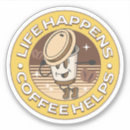 Suche nach kaffee cartoon aufkleber Cappuccino