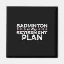 Suche nach tennis lustig magnete Lieblingshobby badminton
