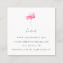 Suche nach niedlicher flamingo visitenkarten Für sie