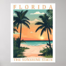 Suche nach florida staat poster Reise