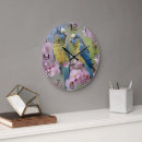 Suche nach blauer papagei wanduhren Gelb