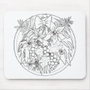 Suche nach zeichnen sie mousepads Schwarz weiß