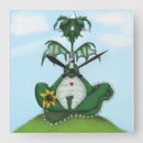 Suche nach drache cartoon wanduhren Darstellung