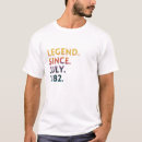 Suche nach legende seit 1982 tshirts Geburtstag
