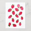 Suche nach rote erdbeeren postkarten Lebensmittel