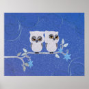 Suche nach blaue eule poster Nacht