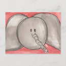 Suche nach elefant cartoon postkarten Baby