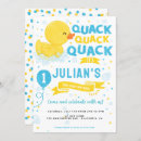 Suche nach gummienten einladungen Für kinder