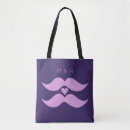 Suche nach mustache tote bags Rosa