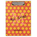 Suche nach vintage blumen klemmbrett Personalisiert