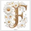 Suche nach f buchstaben aufkleber Gold