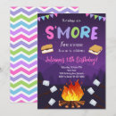 Suche nach smores lagerfeuer einladungen Mädchen
