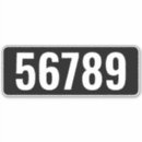 Suche nach briefkasten aufkleber Zahlen