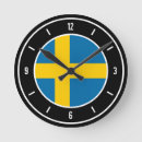 Suche nach schweden wanduhren Flagge