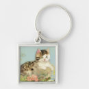 Suche nach vintage katze schlüsselanhänger Blume