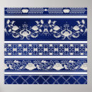 Suche nach verzierungen poster Blau