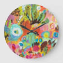 Suche nach liebe i sie wanduhren Blume