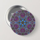 Suche nach blauer kaleidoskop buttons Mandala