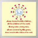 Suche nach jesus kinder poster Liebe
