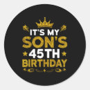 Suche nach 45 jahre aufkleber Geburtstag