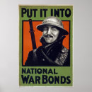 Suche nach kriegsanleihen poster Vintag