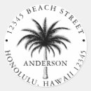 Suche nach palm tree aufkleber Rücksendeadresse