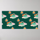 Suche nach buntes muster poster Blau