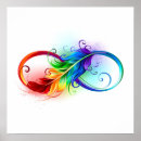 Suche nach federn poster Regenbogen