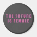 Suche nach zukunft hinter magnete Feministisch
