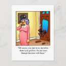 Suche nach spaß und lachen postkarten Jede person