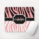 Suche nach rosa zebra mousepads Monogramm