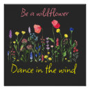 Suche nach wildblumen poster Boho