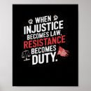 Suche nach ungerechtigkeit poster Republikaner
