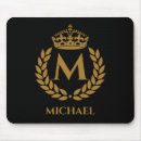 Suche nach goldene krone mousepads Monogramm