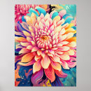 Suche nach blühende blumen poster Botanisch