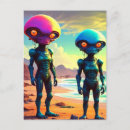 Suche nach außerirdisches postkarten Alien