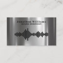 Suche nach sound engineer visitenkarten Ingenieur