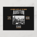 Suche nach austin stadt texas postkarten Vintag